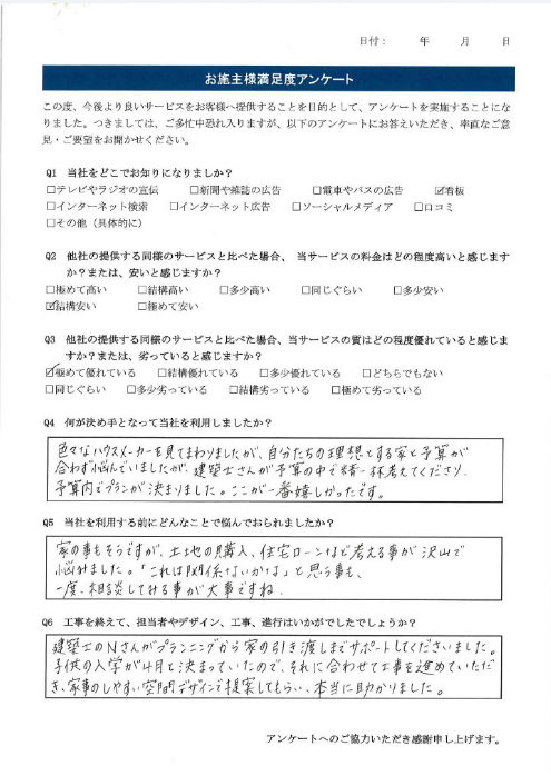 引き渡し予定者が決まりました! にくく